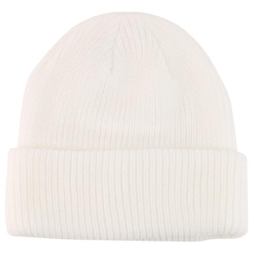 Trendy Apparel Shop Warm Winter Acrylic Ribbed Knit Cuff Beanie Hat