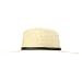 Trendy Apprel Shop Palm Braid UPF 50+ Wide Brim Fedora Crown Sun Hat