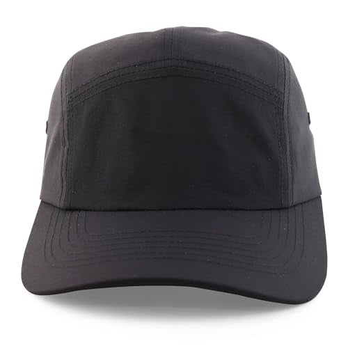 Trendy Apparel Shop Lightweight 5 Panel Unstructured Camper Style Baseball Cap