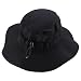 Trendy Apparel Shop Outdoor Large Brim Micro Mesh Performance Boonie Bucket Hat with Strap