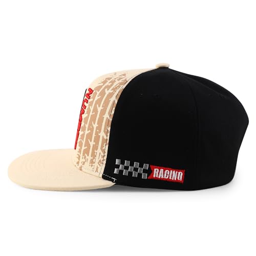 Trendy Apparel Shop 6 Panel Number 1 Rading 3D Embroidered Flat Bill Snapback Cap