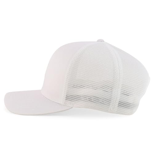 Trendy Apparel Shop Structured 6 Panel Stretchy Mesh Snapback Cap