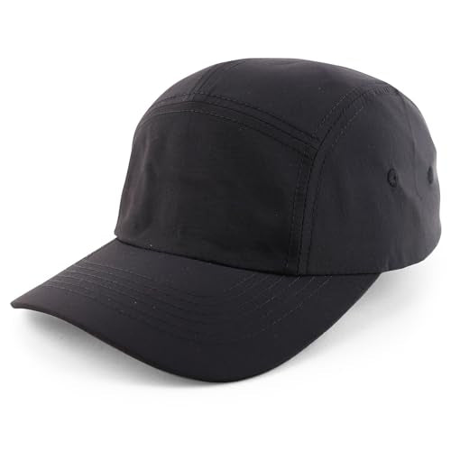Trendy Apparel Shop Lightweight 5 Panel Unstructured Camper Style Baseball Cap