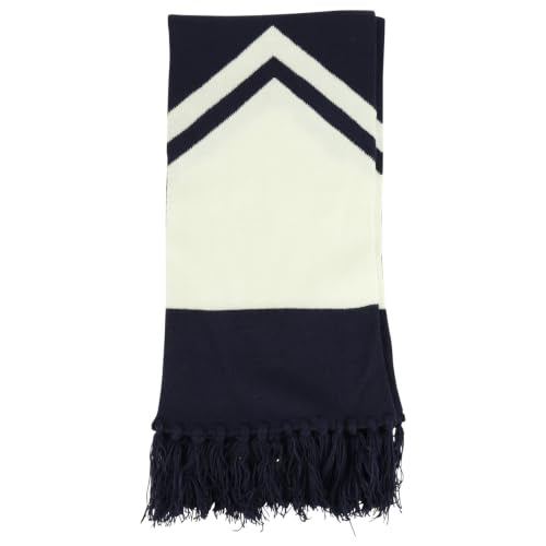 Trendy Apparel Shop Double Layer Knit Gameday Two Tone Scarf