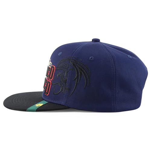 Trendy Apparel Shop Mexico Eagle Embroidered Flatbill Snapback Cap