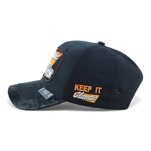 Trendy Apparel Shop Classic Car Embroidered Mesh Back Baseball Cap