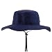 Trendy Apparel Shop Outdoor Large Brim Micro Mesh Performance Boonie Bucket Hat with Strap