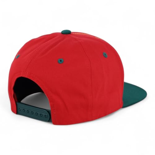 Trendy Apaprel Shop 5 Panel Bear Money Design Embroidered Flatbill Snapback Cap