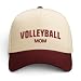 Trendy Apparel Shop Volleyball Mom and Dad Embroidered 5 Panel Two Tone Vintage Ball Cap