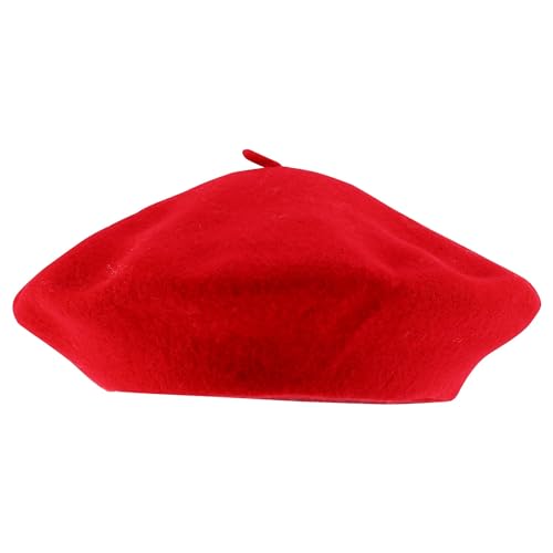 Trendy Apparel Shop Classic French Style Wool Beret Beanie Hat
