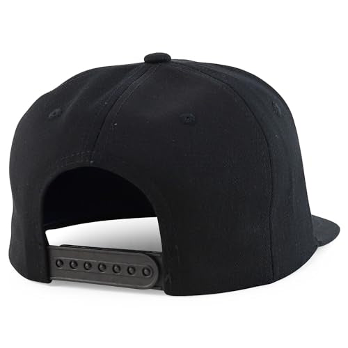 Trendy Apparel Shop Mexico Eagle Embroidered Flatbill Snapback Cap