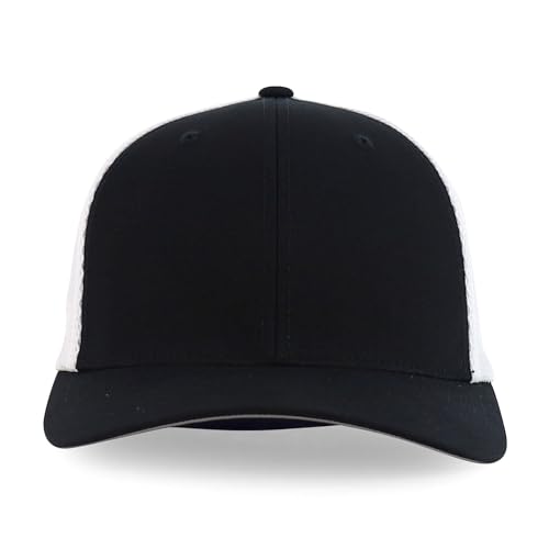 Trendy Apparel Shop Structured 6 Panel Stretchy Mesh Snapback Cap
