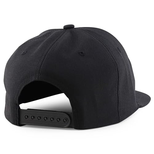 Trendy Apparel Shop Mexico Eagle Embroidered Flatbill Snapback Cap