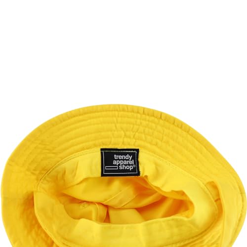 Trendy Apparel Shop Rainbow Embroidered Patch Infant Lightweight Bucket Hat with Chin Strap