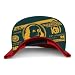 Trendy Apaprel Shop 5 Panel Bear Money Design Embroidered Flatbill Snapback Cap