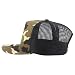 Trendy Apparel Shop 5 Panel Structured Trucker Cap with Mexico Flag Design Undervisor