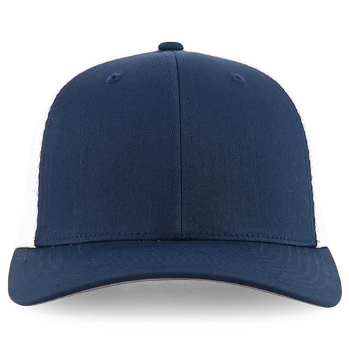 Trendy Apparel Shop Structured 6 Panel Stretchy Mesh Snapback Cap