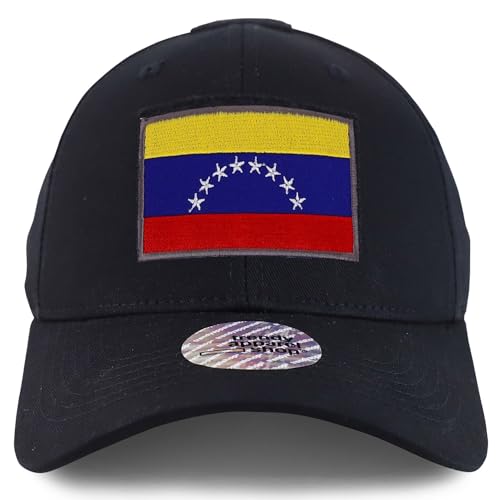 Trendy Apparel Shop Venezuela Flag Hook and Loop Patch Tactical Baseball Cap