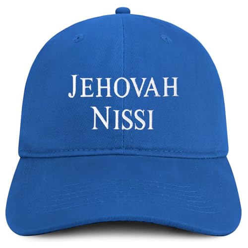 Trendy Apparel Shop Jehovah Nissi Embroidered Soft Cotton Baseball Cap