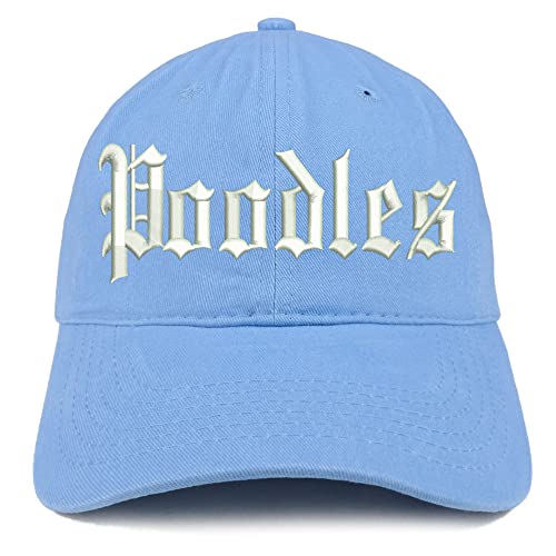 Trendy Apparel Shop Old English Poodles Low Profile Soft Cotton Baseball Cap