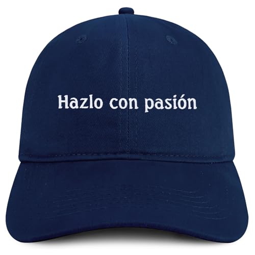 Trendy Apparel Shop Hazlo con Pasion Embroidered Cotton Low Profile Dad Hat