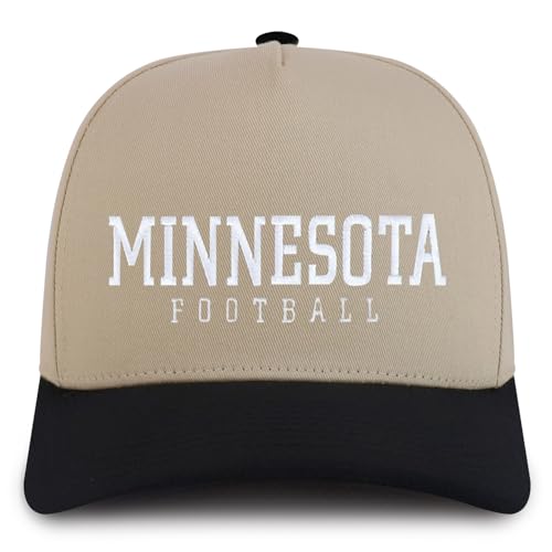 Trendy Apparel Shop Minnesota Embroidered 5 Panel Structured Baseball Cap