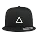 Trendy Apparel Shop Survival Game TV Korean Drama Triangle Logo 5 Panel Flatbill Trucker Cap