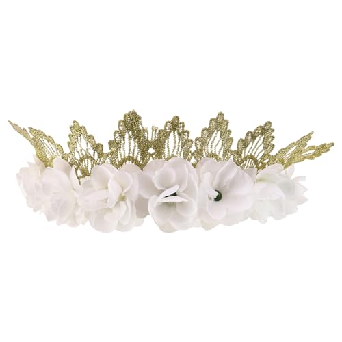 Trendy Apparel Shop Rose Flower Headband Costume Accessories