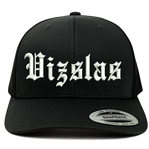 Trendy Apparel Shop Old English Vizslas 6 Panel Trucker Mesh Cap