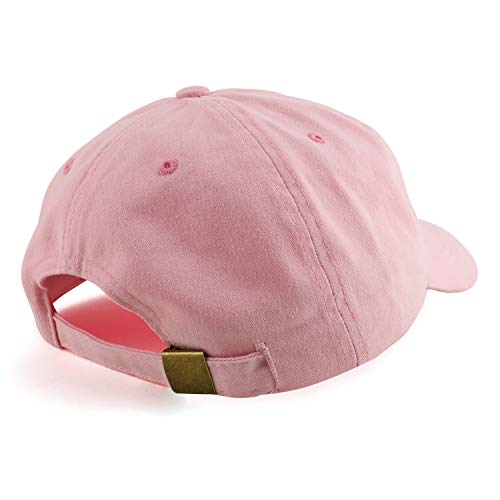 Trendy Apparel Shop Oversize XXL Pigment Dyed Washed Cotton Baseball Cap