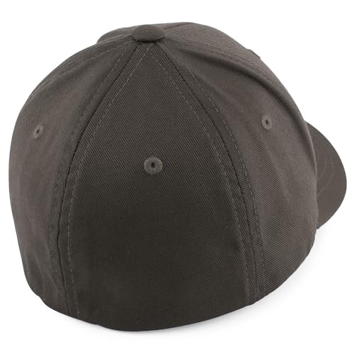 Trendy Apparel Shop Youth Size Flexfit 6 Panel Structured Baseball Stretch Fitted Cap