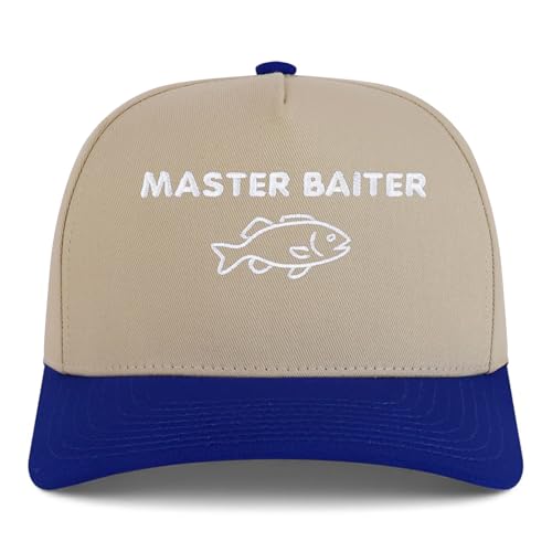 Trendy Apparel Shop Master Baiter Embroidered 5 Panel Structured Baseball Cap