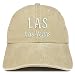 Trendy Apparel Shop LAS Las Vegas Embroidered Pigment Dyed Washed Baseball Cap