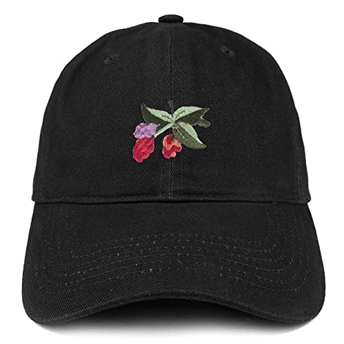Trendy Apparel Shop Mulberry Patch Low Profile Soft Cotton Baseball Cap