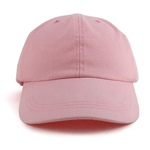 Trendy Apparel Shop Oversize XXL Pigment Dyed Washed Cotton Baseball Cap