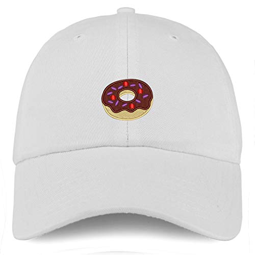 Trendy Apparel Shop Youth Donut Adjustable Unstructured Cotton Baseball Cap