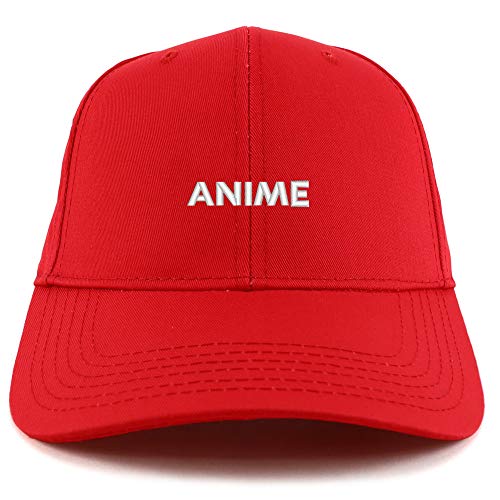 Trendy Apparel Shop Anime Embroidered Sturctured Baseball Cap