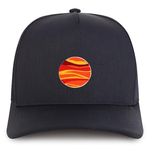 Trendy Apparel Shop Mars Embroidered Patch Structured 5 Panel Pro Style Baseball Cap
