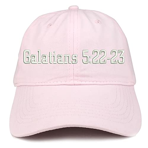 Trendy Apparel Shop Galatians 5:22-23 Low Profile Soft Cotton Baseball Cap