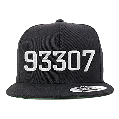 Trendy Apparel Shop 93307 Bakersfield CA Old English Embroidered Flatbill Snapback