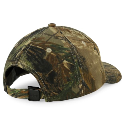 Trendy Apparel Shop Hunting Camouflage Structured Flex Strap Adjustable Ball Cap