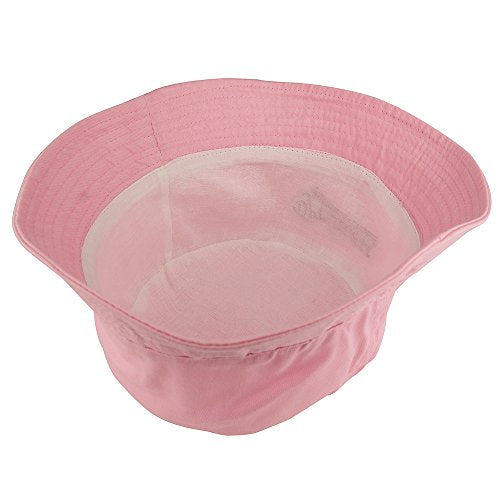 Trendy Apparel Shop Girl's Princess Embroidered Youth Size Cotton Bucket Hat
