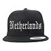 Trendy Apparel Shop Netherlands Old English Embroidered Flatbill Snapback