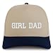 Trendy Apparel Shop Girl Dad Embroidered 5 Panel High Profile Structured Snapback Cap