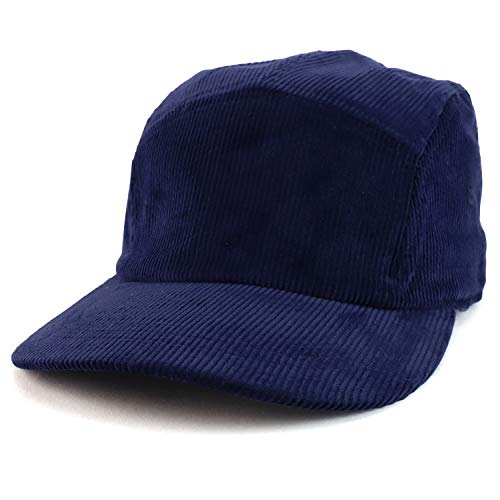 Trendy Apparel Shop Cotton Corduroy Unstructured 5 Panel Racer Baseball Cap