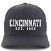 Trendy Apparel Shop Cincinnati Est.1968 Embroidered 5 Panel Snapback Trucker Cap