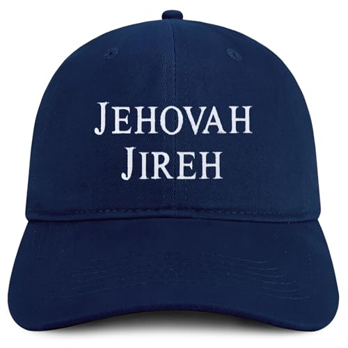 Trendy Apparel Shop Jehovah Jireh Embroidered Soft Cotton Baseball Cap