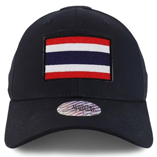Trendy Apparel Shop Thailand Flag Hook and Loop Patch Tactical Baseball Cap
