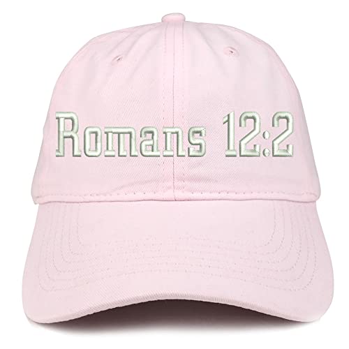 Trendy Apparel Shop Romans 12:2 Low Profile Soft Cotton Baseball Cap