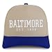 Trendy Apparel Shop Baltimore Est.1996 Embroidered 5 Panel Structured Baseball Cap